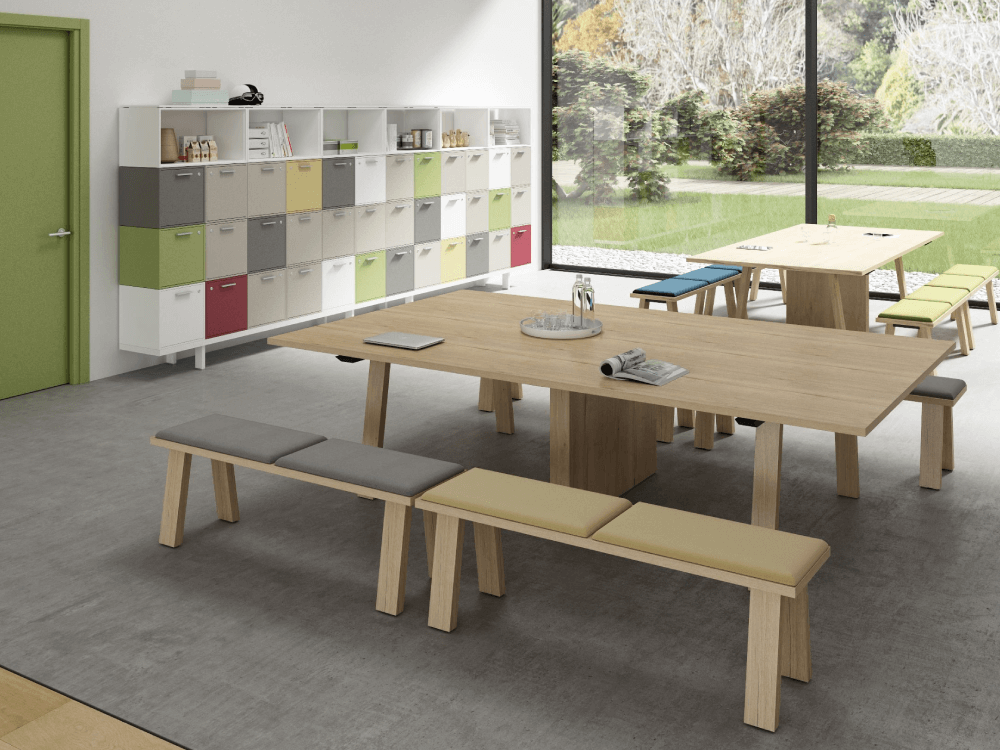 Yahya 4 – Traditional Oak Banch With Optional Cushion 01