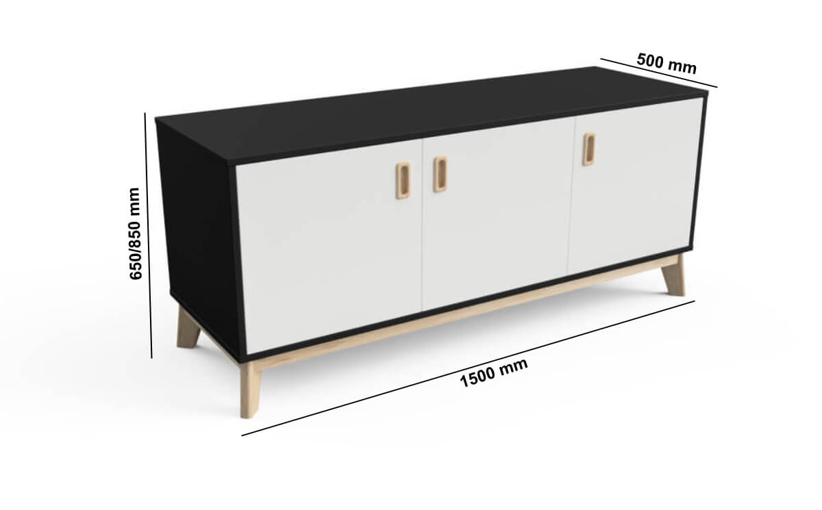 Alina Credenza Unit With Optional Cushion Size Image