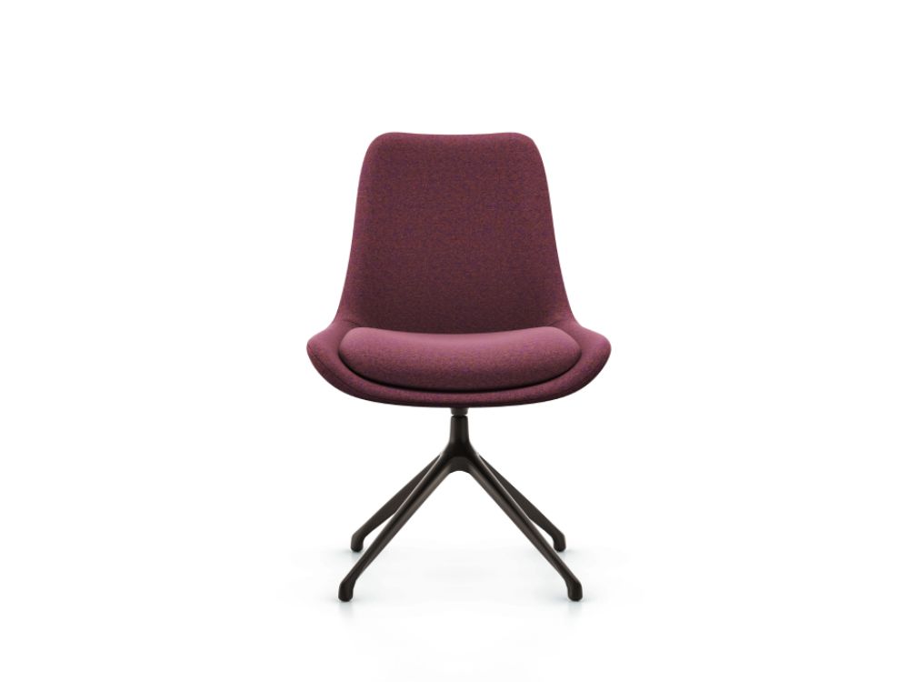 Egle – Single Seat Chair With Swivel Or Wooden 4 Leg 1