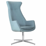 L710 x D890 x H1200 (High Back Polished Four-Star Swivel Chair)