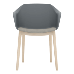 L595 x D510 x H810 (Wooden Chair with Upholstered Seat)