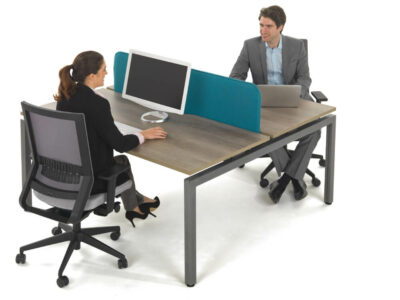 Lima 1 Double Bench Desk For 2, 4 And 6 Persons With U, A Or O Legs 7