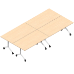 Medium Rectangle Shape Table(12 and 16Person)