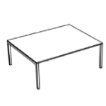 Small Rectangular Shaped Table(6 and 8 Persons)