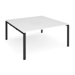 Titian 2 Square And Rectangular Shape Meeting Table With Metal Legs Sketch4