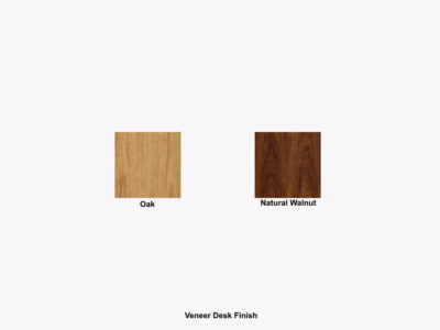 Veneer Desk Finish