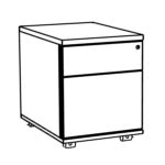 Giovel Two Drawer