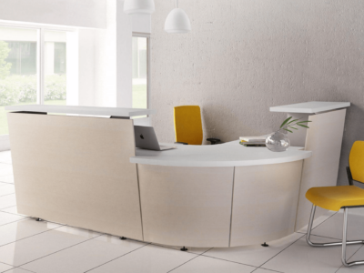 Meconi Straight, Curved And Cornner Curved Reception Desk With Optional Dda Access Unit 02 Img