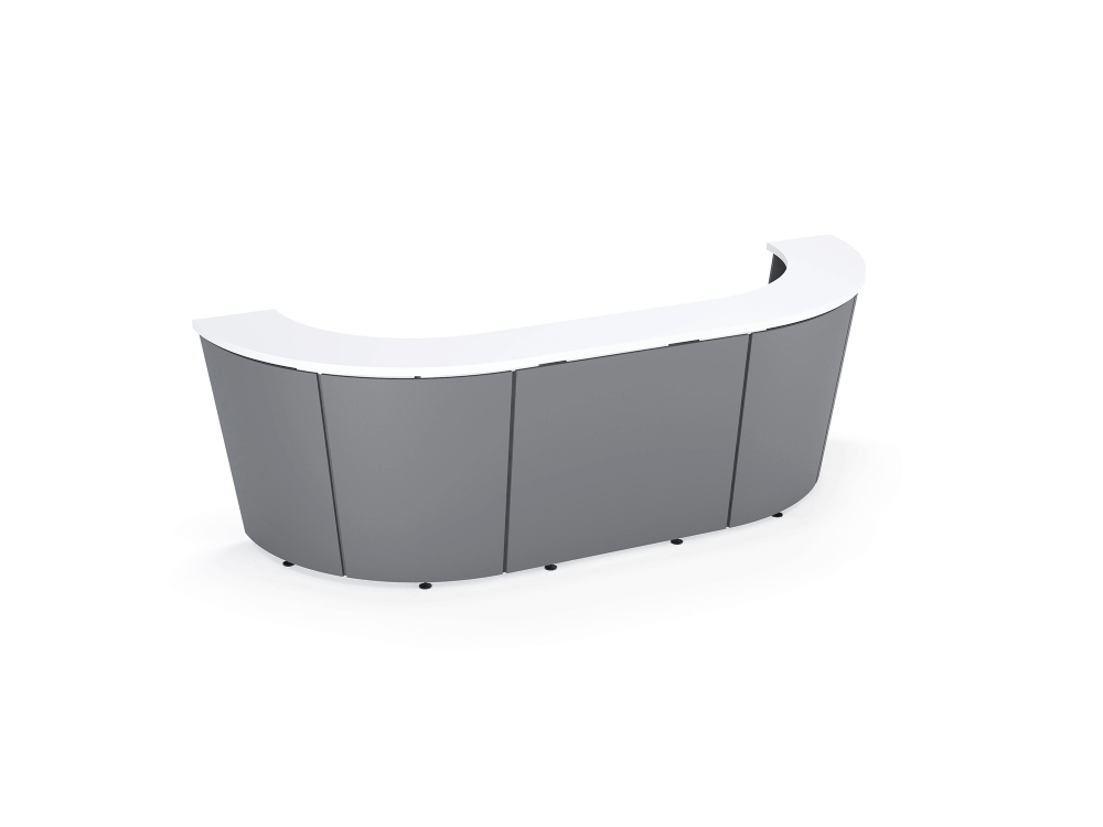 Meconi Straight, Curved And Cornner Curved Reception Desk With Optional Dda Access Unit 04 Img