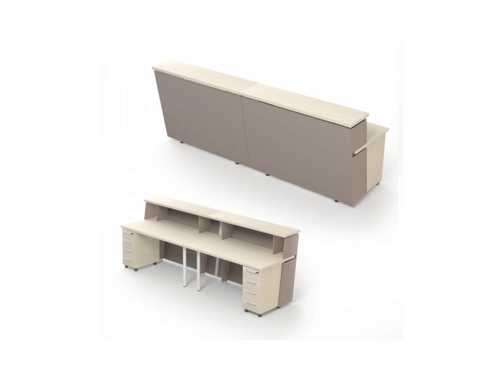 Meconi Straight, Curved And Cornner Curved Reception Desk With Optional Dda Access Unit 06 Img