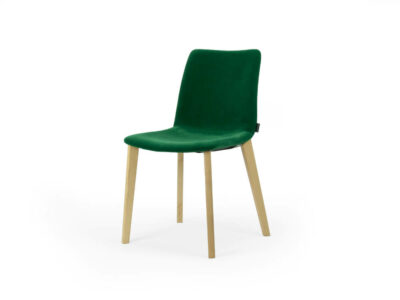 Omero Mutlipurpose Chair With Wooden Metal Legs 12