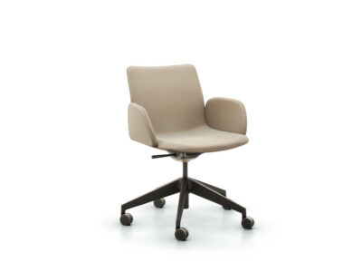 Omero Mutlipurpose Chair With Wooden Metal Legs 14