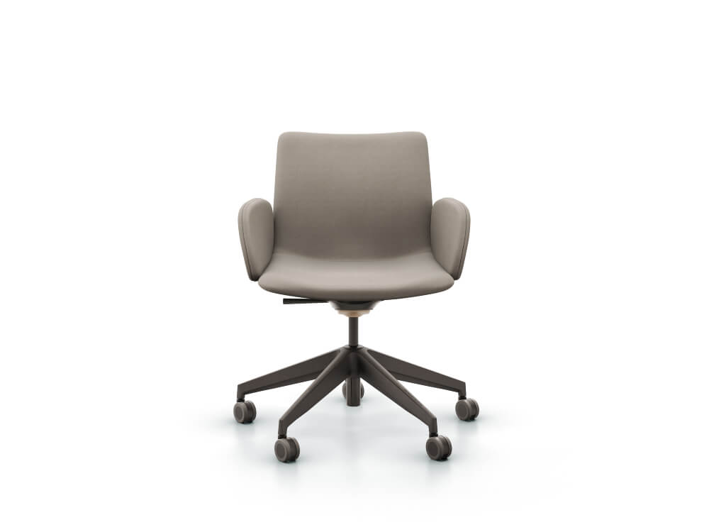 Omero Mutlipurpose Chair With Wooden Metal Legs 15