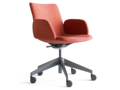 Omero Mutlipurpose Chair With Wooden Metal Legs 4