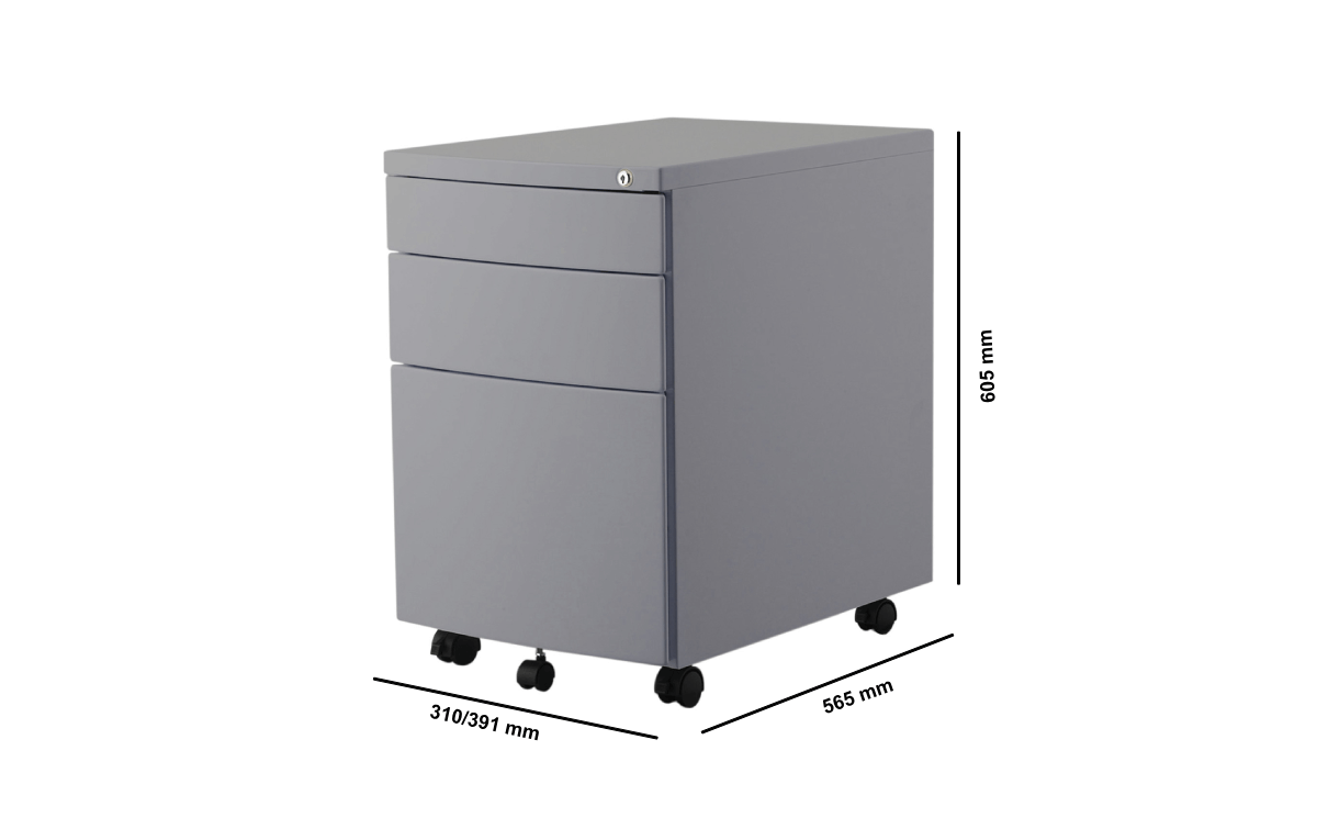 Paco 1 Mobile Pedestal Dimensions Img