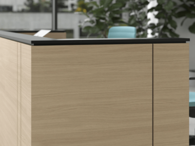 Riccardo Straight Reception Desk With Optional Table 02 Img