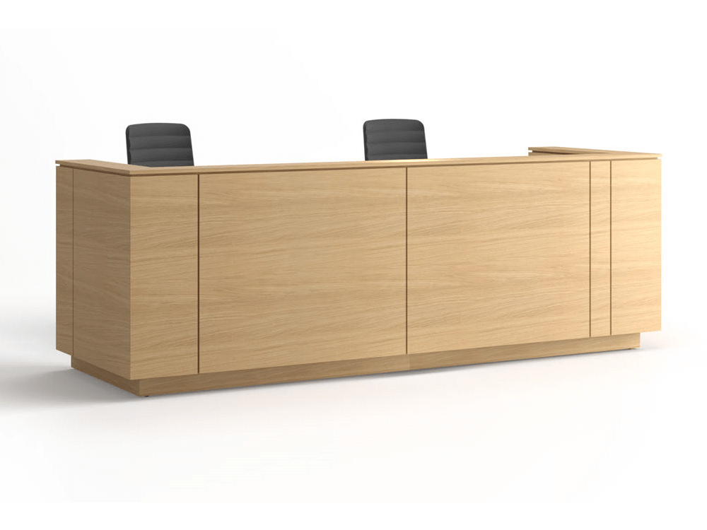 Riccardo Straight Reception Desk With Optional Table 05 Img