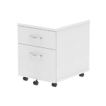 2 Pedestal Dy White