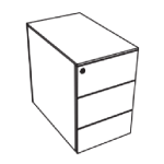 Eo 3 Drawer Pedestal (1)