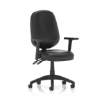 Esme – Multicolour Operator Office Chair Ha Arms Black Bonded Leather