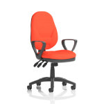 Esme – Multicolour Operator Office Chair With Arms Sketch 4 Loop Arms