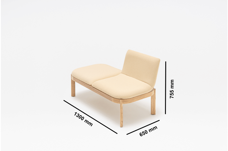 Rample 1 Designer One, Two And Three Seater Benches Dimensions Img