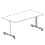 Small Rectangular Shape Table (4, 6 and 8 Persons)