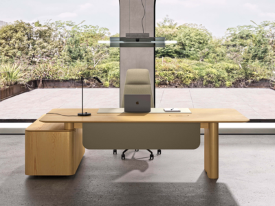 Bruna – Executive Desk With Modesty Panel And Optional Return Pedestal Main Img