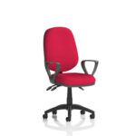 Esme – Multicolour Operator Office Chair Bergamot Cherry Loop Arms