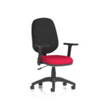 Esme – Multicolour Operator Office Chair Bergamot Cherry Black Ha Arms