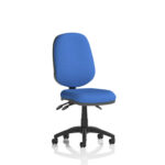 Esme – Multicolour Operator Office Chair Blue Fabric No Arms