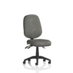 Esme – Multicolour Operator Office Chair Charcoal Fabric No Arms