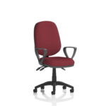 Esme – Multicolour Operator Office Chair Ginseng Chilli Loop Arms