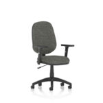 Esme – Multicolour Operator Office Chair Ha Arms Charcole Fabric