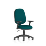 Esme – Multicolour Operator Office Chair Ha Arms Maringa Teal