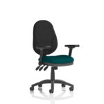 Esme – Multicolour Operator Office Chair Ha Arms Maringa Teal Black Back