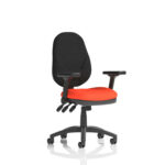 Esme – Multicolour Operator Office Chair Ha Arms Tabasco Orange Black Back