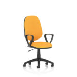 Esme – Multicolour Operator Office Chair Loop Arms Senna Yellow