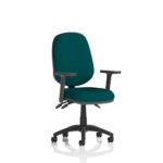 Esme – Multicolour Operator Office Chair Maringa Teal Ha Arms