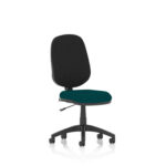 Esme – Multicolour Operator Office Chair Maringa Teal Black No Arms