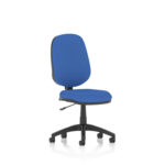 Esme – Multicolour Operator Office Chair No Arms Blue Fabric