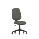 Esme – Multicolour Operator Office Chair No Arms Charcole Fabric