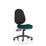 Esme – Multicolour Operator Office Chair No Arms Maringa Teal Black Back