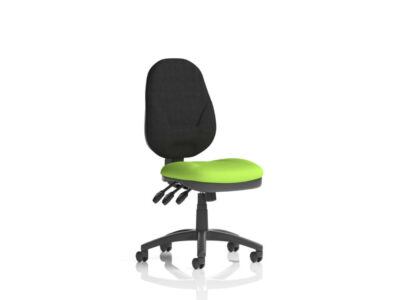 Esme – Multicolour Operator Office Chair No Arms Myrrh Green Black Back