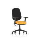 Esme – Multicolour Operator Office Chair Senna Yellow Black Ha Arms