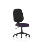 Esme – Multicolour Operator Office Chair Tansy Purple Black No Arms