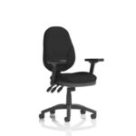 Esme – Multicolour Operator Office Chair With Ha Arms Black Fabric