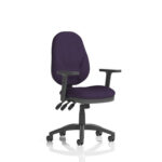 Esme – Multicolour Operator Office Chair With Ha Arms Tansy Purple