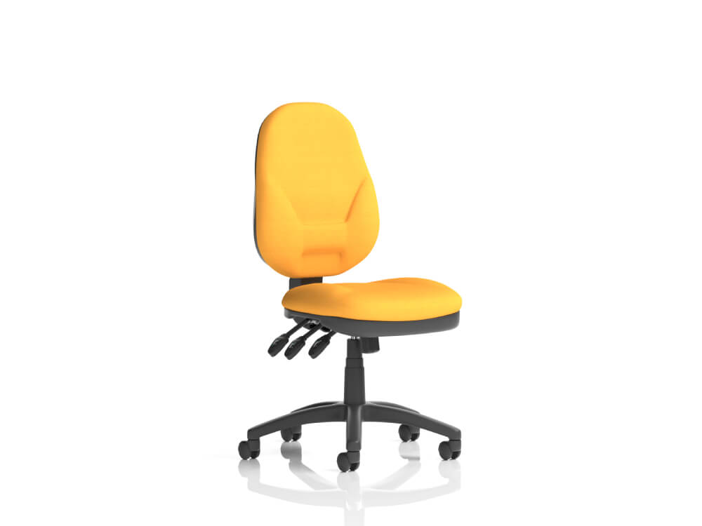 Esme – Multicolour Operator Office Chair Without Arms Senna Yellow