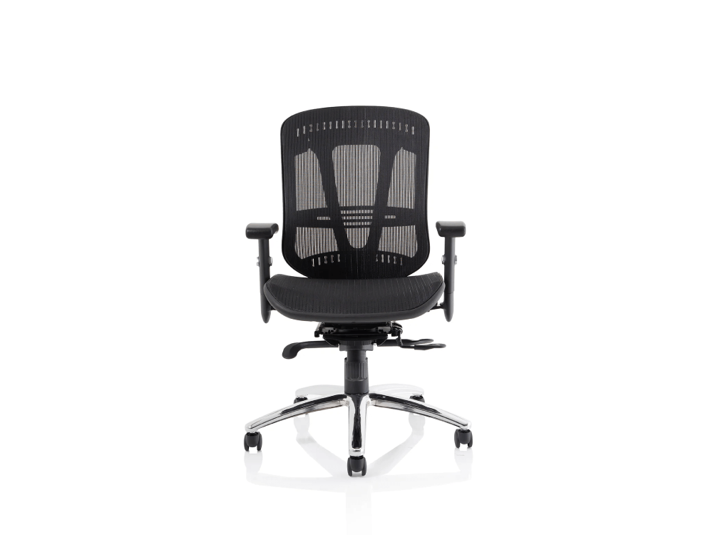 Miles Black Mesh Back Task Chair With Optional Headrest 11 (1)